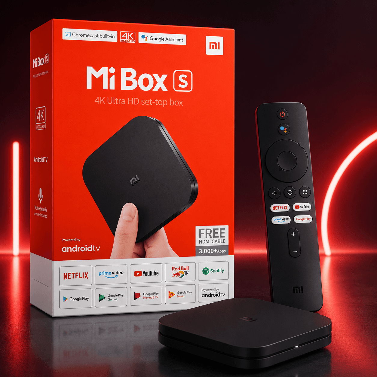 Xiaomi Mi Box S — 4K Ultra HD