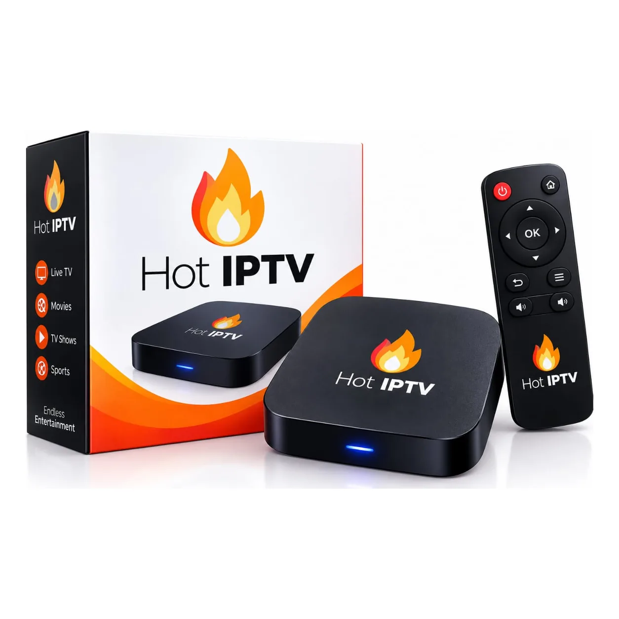 Hot IPTV Subscription — Live TV, movies, TV shows and sports — endless entertainment — IPTV subscription available in Dubai, UAE